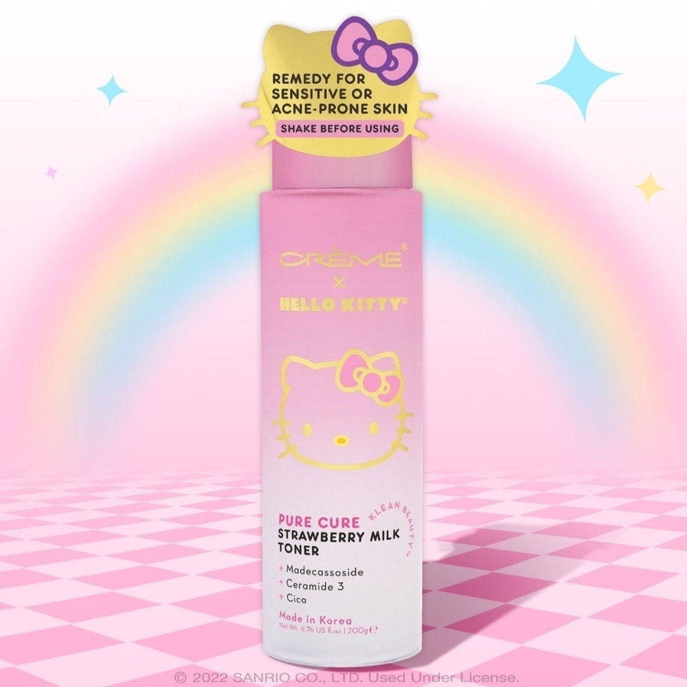 The Crème Shop x Hello Kitty  Strawberry Milk Toner